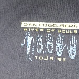 Dan Fogelberg Tour '93 Black Sweatshirt